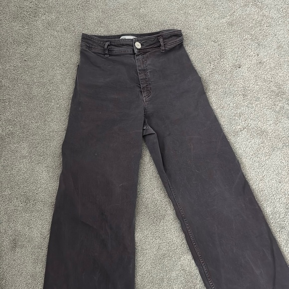 ZARA wide leg pants (purple) - Picture 1 of 5